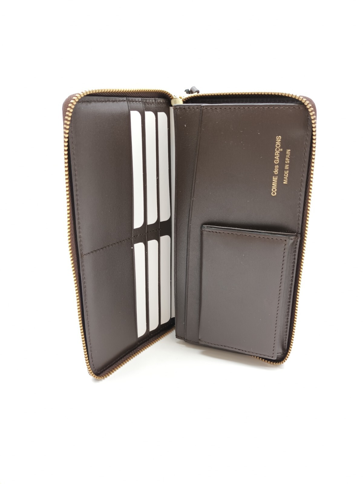 Comme Des Garçons Brown Wallet All around zip wallet - Picture 2 of 4