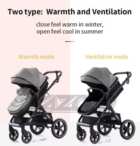 Passeggino 3in1 trio baby carrozzina ovetto bambini neonati leggero TANTI COLORI - Foto 89 di 214