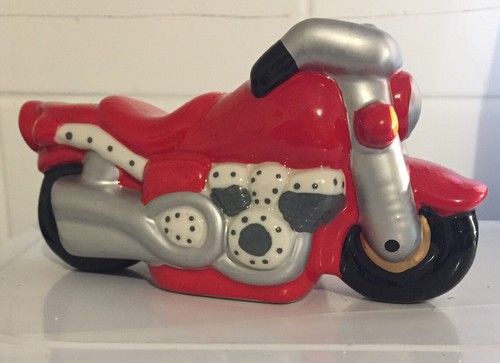 Bertie Biker Money Box Ceramic - Picture 2 of 12