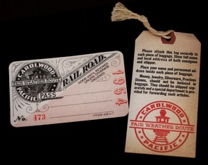 Walt-Disney-Carolwood-Pacific-Railroad-PASS-Bag-Tag-1954-2003-Holmby-Hills
