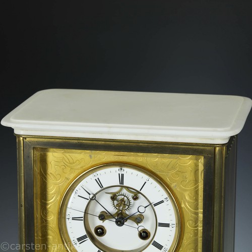 A. BROCOT et DELETTREZ Paris Astronomical table clock w. perpetual calendar 1880 - Picture 7 of 23