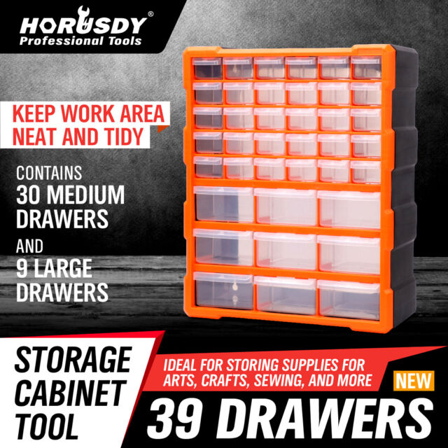 39-156 Drawers Storage Cabinet Tool Box Bin Chest Case Plastic Organiser Divider 39-156 Drawers Storage Cabinet Tool Box Bin Chest Case Plastic Organiser Divider