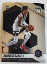 2020-21 Panini Mosaic Jaden McDaniels Minnesota Timberwolves #235 RC