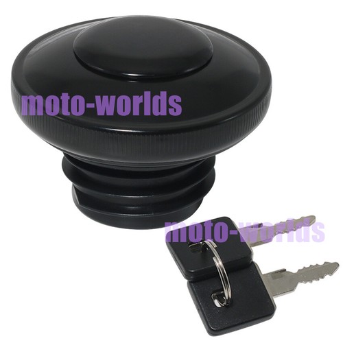For Harley Fuel Gas Tank Cap Cover Keys Fit FAT BOY FLSTF 103 1BXV 2012-2015 - Picture 3 of 9