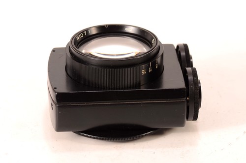 LENTE AMPLIADORA URSS M42 VEGA-22UC f=5,6/103, impresión a color con JUEGO COMPLETO incorporado - Imagen 4 de 13