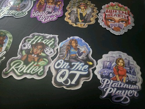 Platinum QTs Girls Queen Princess RARE Y2K 2000s Vending Machine Stickers Lot - Picture 2 of 5