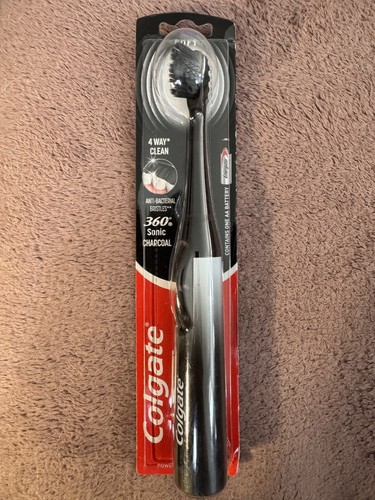 COLGATE 360 SONIC CHARCOAL BATTERIEBETRIEBENE ELEKTRISCHE ZAHNBÜRSTE