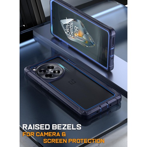For OnePlus 12R 5G Case Poetic Built-in Screen 2 Front Frames Shockproof Cover - Picture 21 of 35