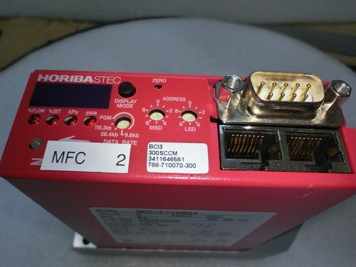 HoribaSTEC SEC-Z719MGX Mass Flow Control,N2 3000sccm,Lam 788-710070-300,Jp_,8366 - Picture 5 of 9