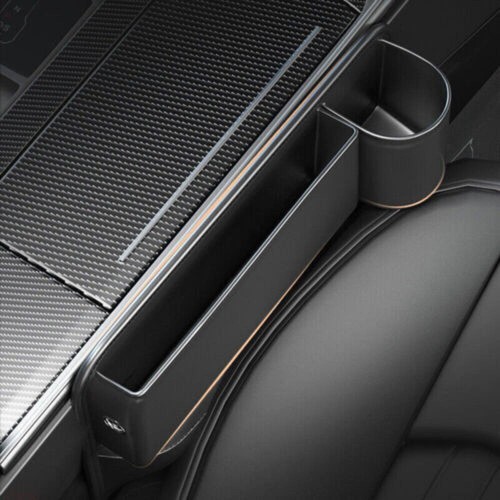 Right Side Seat Gap Filler Phone Holder Storage Box Organizer Car Accessories - Imagen 9 de 14