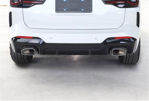 For BMW X3 iX3 2022-2023 ABS Bright Front Rear Bumper Diffuser Board Guard 2PCS - Picture 10 of 12
