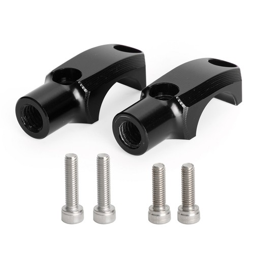 Master Cylinder Clamp Mirror Mount For BMW R1200GS R1250GS ADV R1200R R1250R BlK - Picture 2 of 7