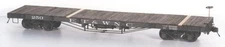 On3/On30 WISEMAN MODEL SERVICES ET&WNC TWEETSIE 38 FOOT FLAT CAR KIT