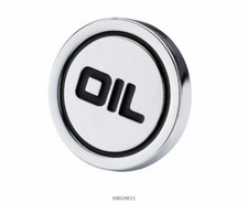 Fits MrGasket Chrome Push On Oil Plug 9815