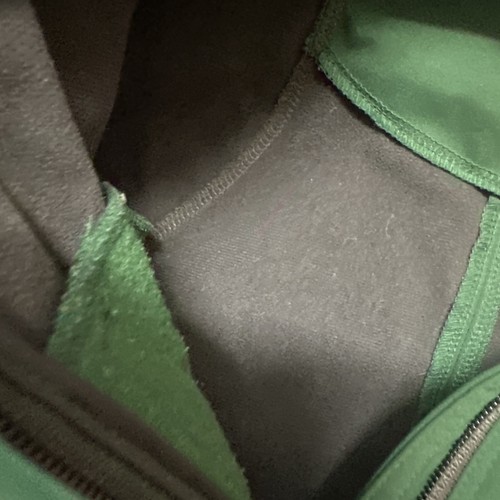 Nike full zip Medium weigh jacket size Medium Green EUC - Picture 4 of 5