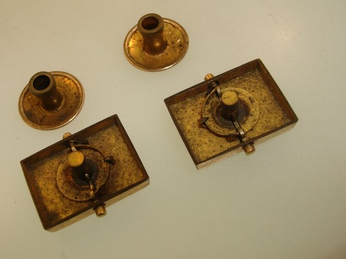 ANTIKE VIKTORIANISCHE MANSCHETTENKNÖPFE 1860ER HA & CO. ROSEGOLD GEFÜLLT MIT GOLDSTEIN! - Bild 3 von 6