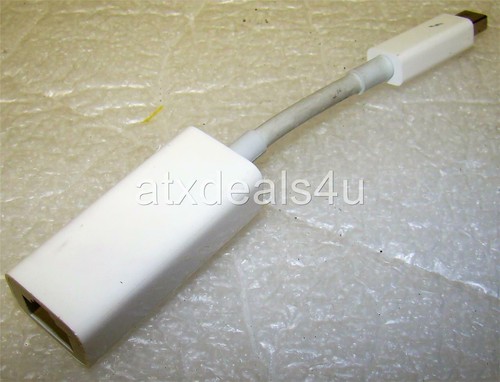 Apple A1433 MD463LL/A Thunderbolt To Gigabit Ethernet Adapter - Picture 1 of 4