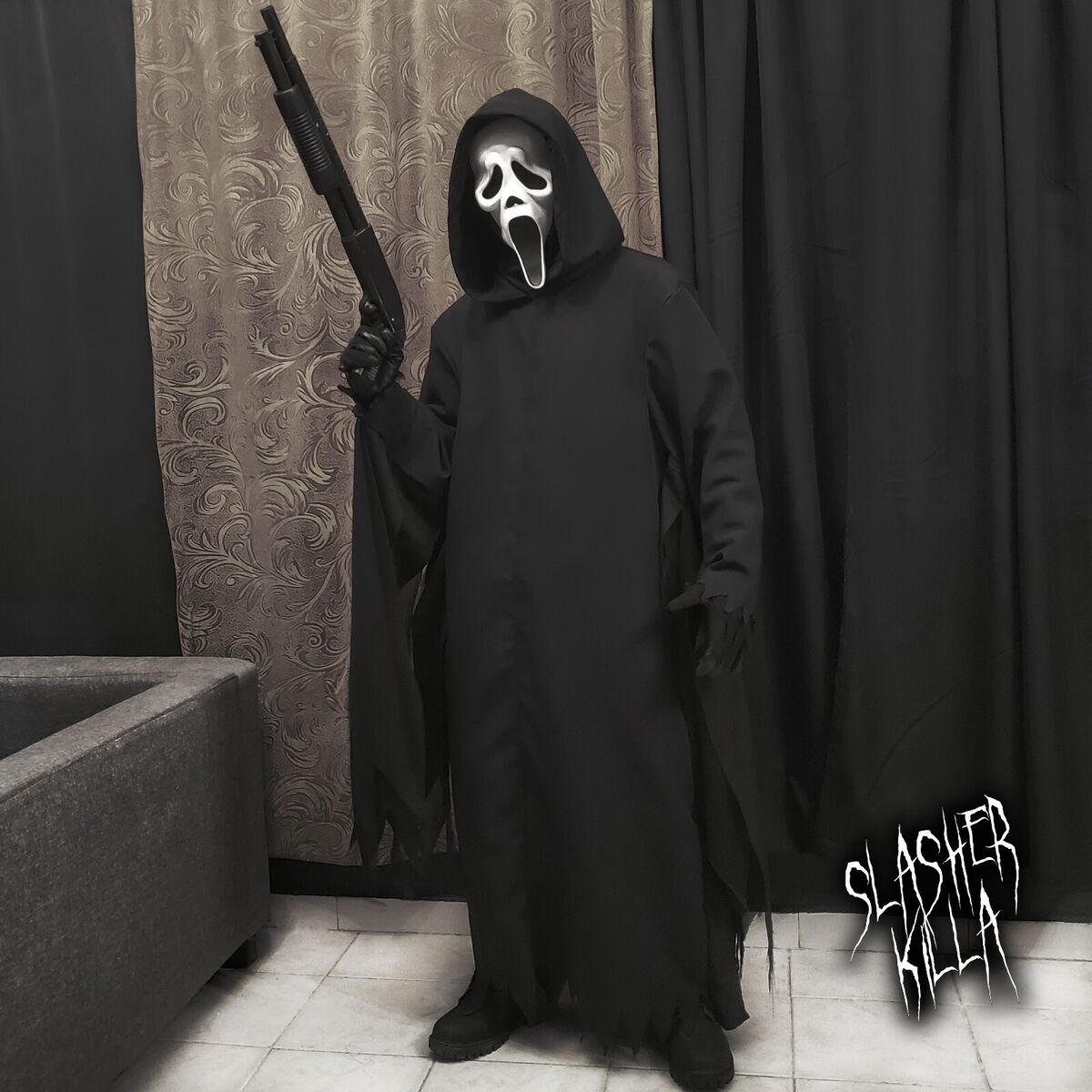 Scream 6 Ghostface Robe High Quality Costume