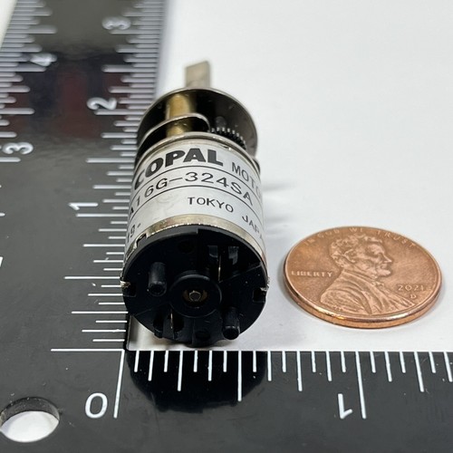 COPAL LA16G-324SA 12 V DC 16 mm Getriebemotor Getriebemotor Roboter Modell ATM Kopierer - Bild 5 von 9