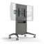 salamander fps1 fixed-height mobile display stand for up to 65" tvs