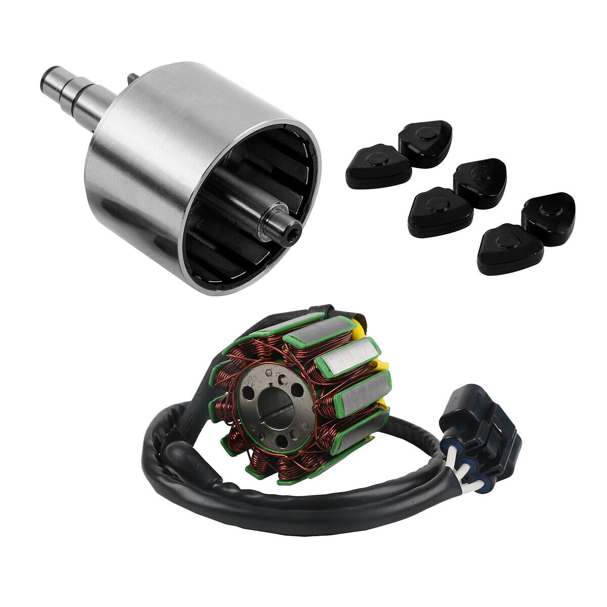 Stator Coil Magneto Rotor Assy Flywheel Fit For Yamaha YZF Stator Coil Magneto Rotor Assy Flywheel Fit For Yamaha YZF
