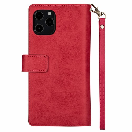 Handy Flip Multi Card Pocket Wallet Stand Leather Case Cover F IPhone 13 Pro Max - Picture 3 of 300