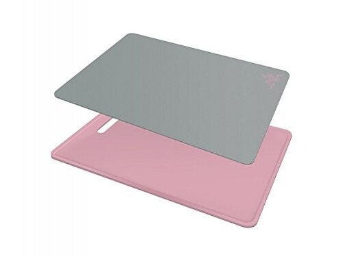 Razer Invicta Quartz Dual-Sided Hard Gaming Mouse Mat / Pad 355x255x4.5mm rosa - Bild 8 von 8