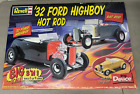 Revell 1932 Ford Highboy 1:8 Hot Rod 3 in 1 Model Kit 85-2616 Unbuilt Vintage