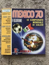 1970 panini world cup album Great condition 