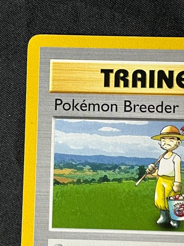 Pokémon TCG 1999 Pokémon Züchter 76/102 schattenloses Basisset selten leicht gespielt - Bild 3 von 21