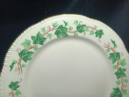 6 Homer Laughlin Green Ivy Liberty Pattern A52N6 Dinner Plate 1949 USA 10" - Picture 2 of 7
