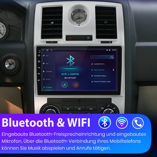 Android 13 Carplay Autoradio Für Chrysler 300C LELX 2004-2007 GPS NAVI 2G+64GB - Bild 10 von 11