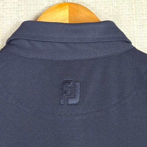 FOOTJOY x BONITA BAY CLUB FL Stripe Placket Mens Large Polo Shirt Golf Wicking - Picture 8 of 15