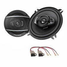 Pioneer TS-A1370F 3 Wege Lautsprecher Boxen System Einbauset Twingo Türen vorn