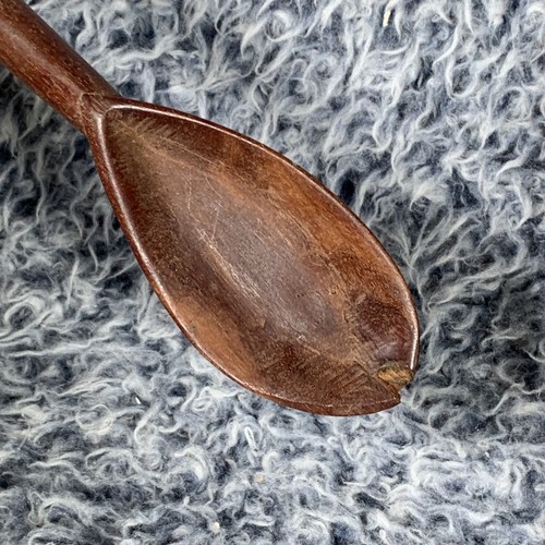 Afrikanische handgeschnitzte Holzfiguren Gabel Löffel Messer Utensilien - Bild 9 von 23