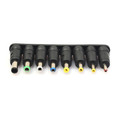 8 Types Plug DC Universal Power Adapter to 5.5*2.1mm For Laptop Notebook Jack - Afbeelding 3 van 6