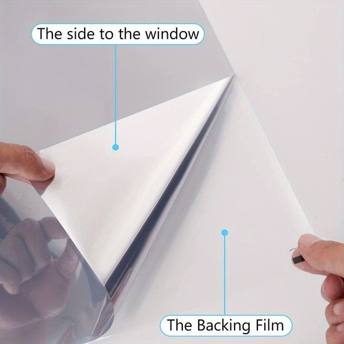 19.6in x 118in One Way Mirror Window Film - Privacy, Sun Blocking, Heat Control - Picture 10 of 15