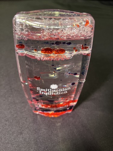 RARO TEMPORIZADOR BURBUJEADOR MOVIMIENTO LÍQUIDO INSTITUCIÓN SMITHSONIAN NOVEDAD RECUERDO - Imagen 14 de 21