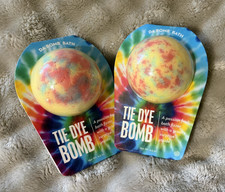 2Pack Da Bomb Tie Dye Bomb Bath Fizzy Passion Fruit Bath Fizzer Groovy Surprise