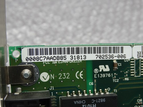 HP Compaq NC3121 10/100 PCI Ethernet Network Adapter Card 323557-001 - Picture 7 of 9