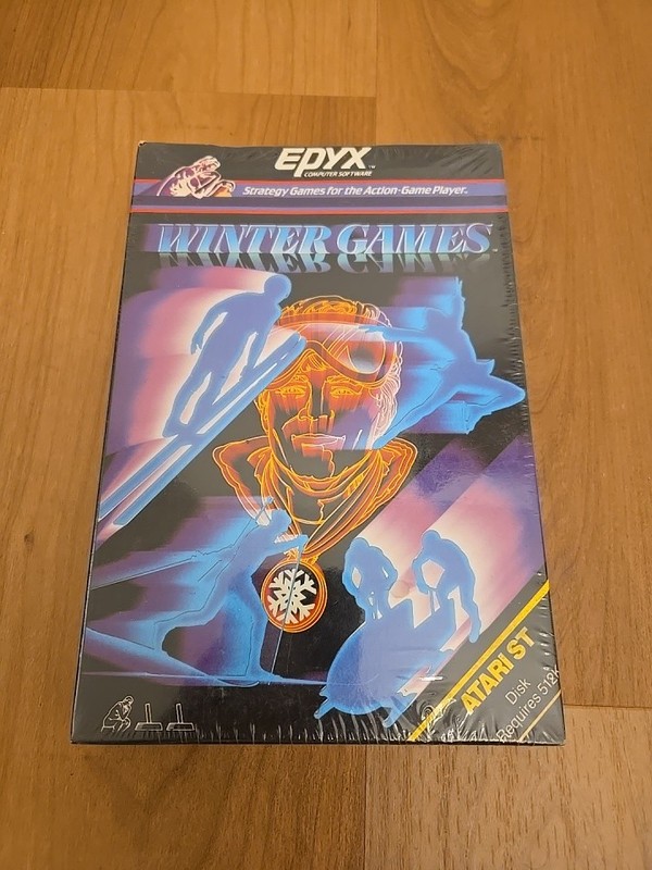 Winter Games - Epyx - 1985 / Atari ST - Sealed