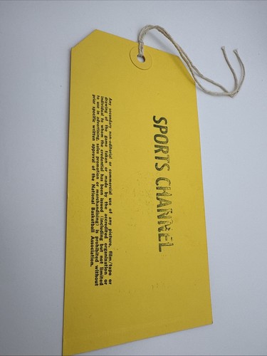 Original 1987-88 Celtics vs. Bulls Gm. 29 Bird Jordan Media Pass - Bild 5 von 6