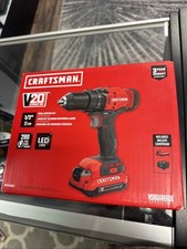 CRAFTSMAN CMCD700C1 1/2in 20V Cordless Drill/Driver with Accessories