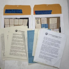 Mindhunter Netflix Production Used Kemper Interview Room Bulletin Board Lot