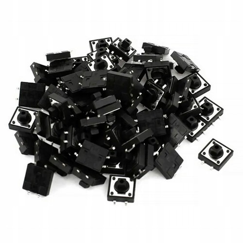 Rosfix Set Interruptores Tácticos 12x12 mm H7 mm - 2 Piezas | Alta Precisión - Imagen 5 de 6