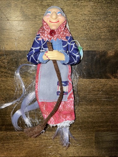 Muñeca Bruja Cocina Hecha a Mano Compañero de la Suerte Muñeca Bruja Colgada Figura Decoración~ - Imagen 1 de 2