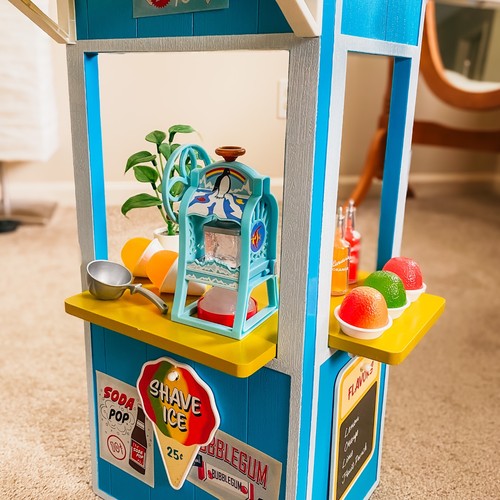 EUC American Girl Nanea’s Shaved Ice Stand Kahului Corner Store RETIRED - Picture 7 of 11