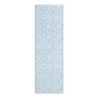 TOWN & COUNTRY BASICS Comfort Medallion Anti Fatigue Mat, Blue, 18"x55"