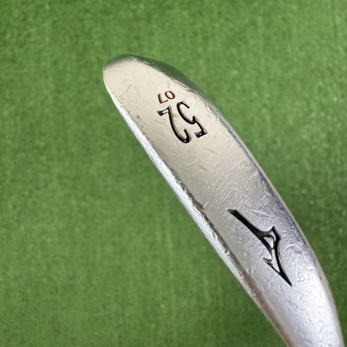 Mizuno MP-T10 Gap Wedge 52 07 Quad Cut Grooves Dynamic Gold Left Handed +1” Long - Picture 3 of 9