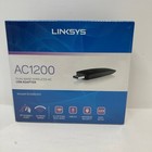 BOITE SCELLÉE, Adaptateur USB 3.0 sans fil double bande AC1200 Linksys WUSB6300